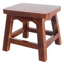 Деревянный журнальный столик Малый табурет модные креативные стул для гостиной твердой древесины дома современный Пособия по экономике низкий табурет
