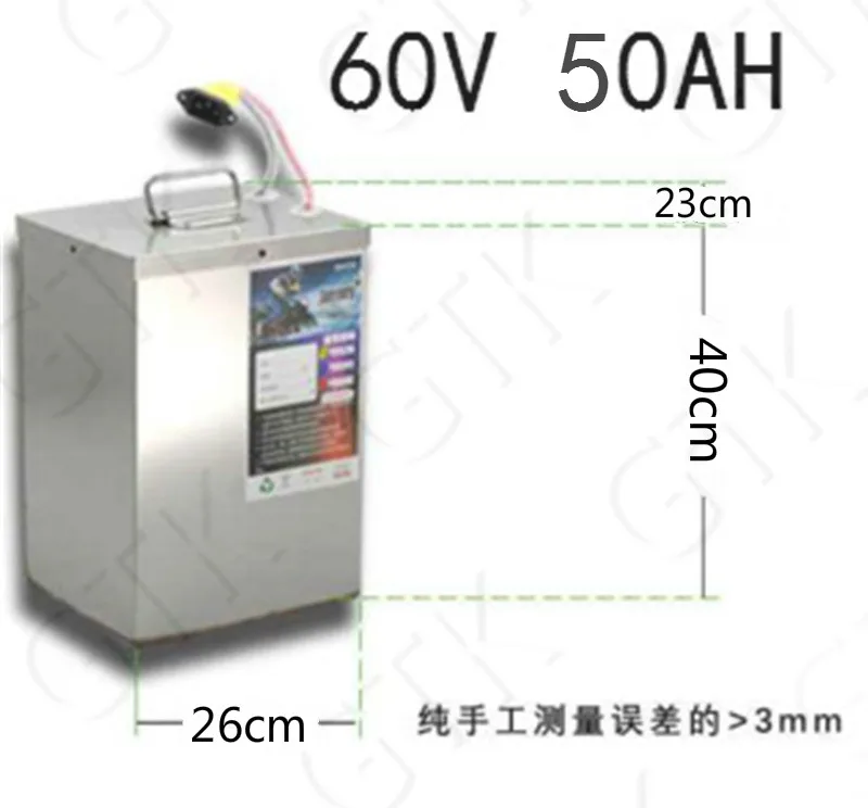 50ah 60 V Lifepo4 аккумулятор 60ah lifepo4 3000 w 2800 w Аккумулятор для электрического трехколесного автобуса сельскохозяйственный автомобиль строительство автомобиля Мотор