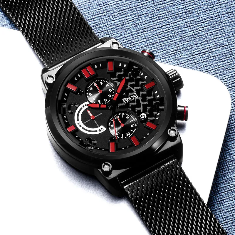 2019 часы для мужчин армия военная Униформа непромокаемые кварцевые мужские часы деловые Спорт хронограф мужской наручные часы Relogio Masculino