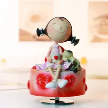 Я всегда буду с вами вращающаяся музыкальная шкатулка подарок на день рождения для Девушки Креативные рождественские подарки