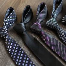 Водонепроницаемый галстук Шелковый Тонкий Тощий Узкий сетки Полосатый горошек Gravata де Седа мужские 5 см, Moda Hombre Водонепроницаемый галстук Шелковый