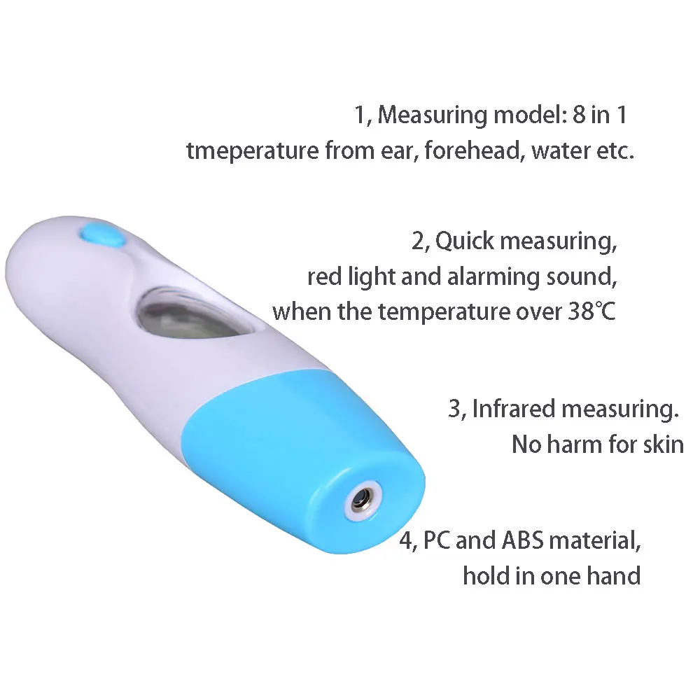 8 в 1 Лоб термометр несколько функциональный термометр для температуры Детский термометр для здоровья