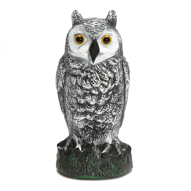Whole Price Owl Decoy Figurines Statues Garden Protection Pest Whole Price Owl Decoy Figurines Statues Garden Protection Pest Repellent Bird Scarer Home Ornament Crafts
