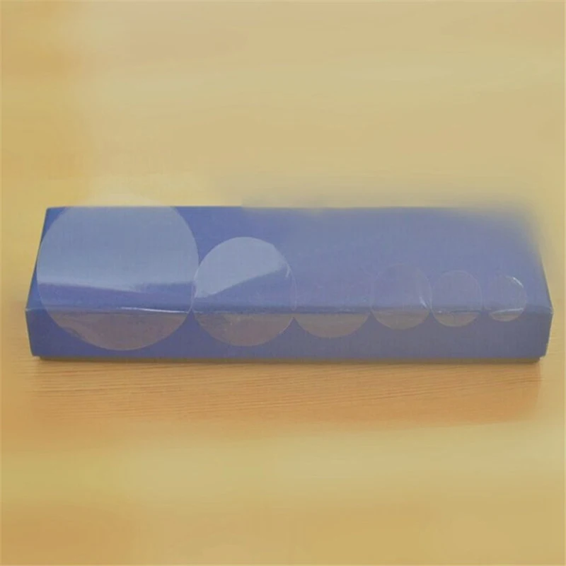 Self Adhesive Stickers 1 Sheet Self Adhesive Clear Round Gloss Stickers Wafer Seal Transparent Dot Sticker Label