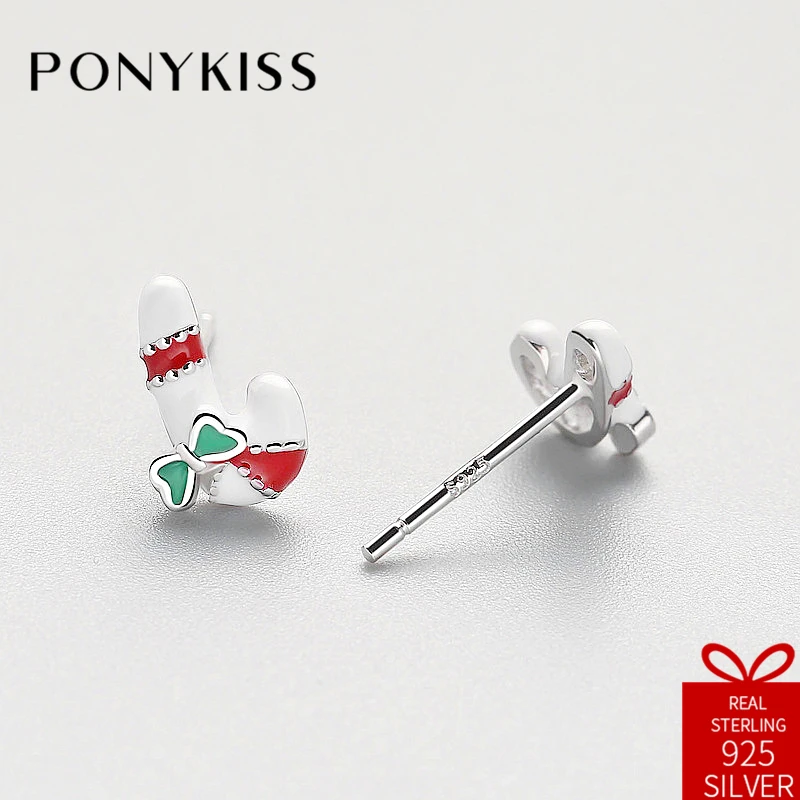 PONYKISS романтические Стерлинговое Серебро S925 шикарные минималистичные милые