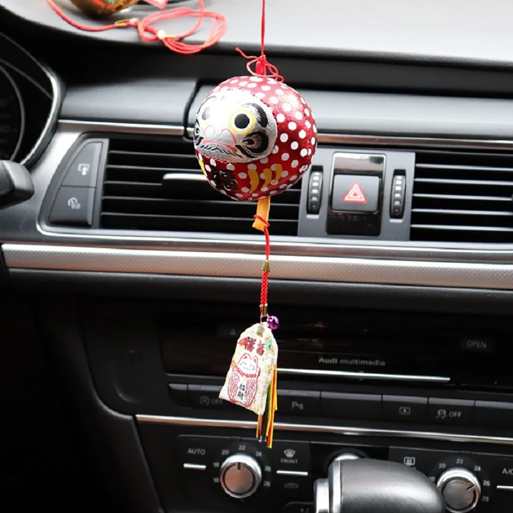 Автомобильный кулон в японском стиле JDM Подвеска Украшения счастливое украшение автомобиля зеркало заднего вида Висячие отделка аксессуары Подарки