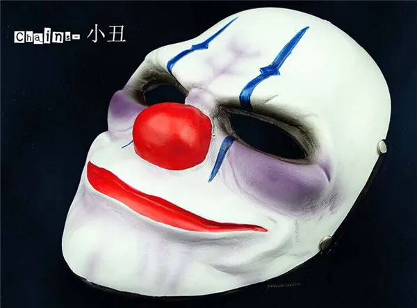 Джокер Даллас цепи волк Хокс платить высококачественные маски яркие детали игры фанатов Коллекция игрушек Хэллоуин подарки на день