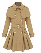 IMC Womens Fit Coat Wool Blend Jacket Parka Outwear