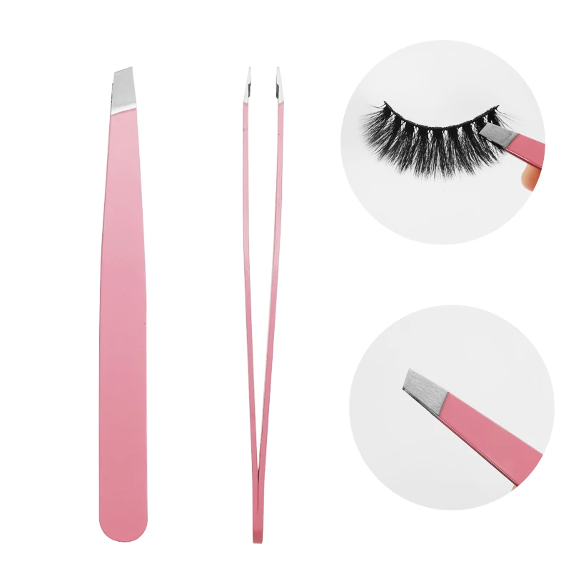 

Eyelashes Applicator False Eyelash Tweezers Makeup Tools Eyelash Curler penseta lash eyeb volume tweezers