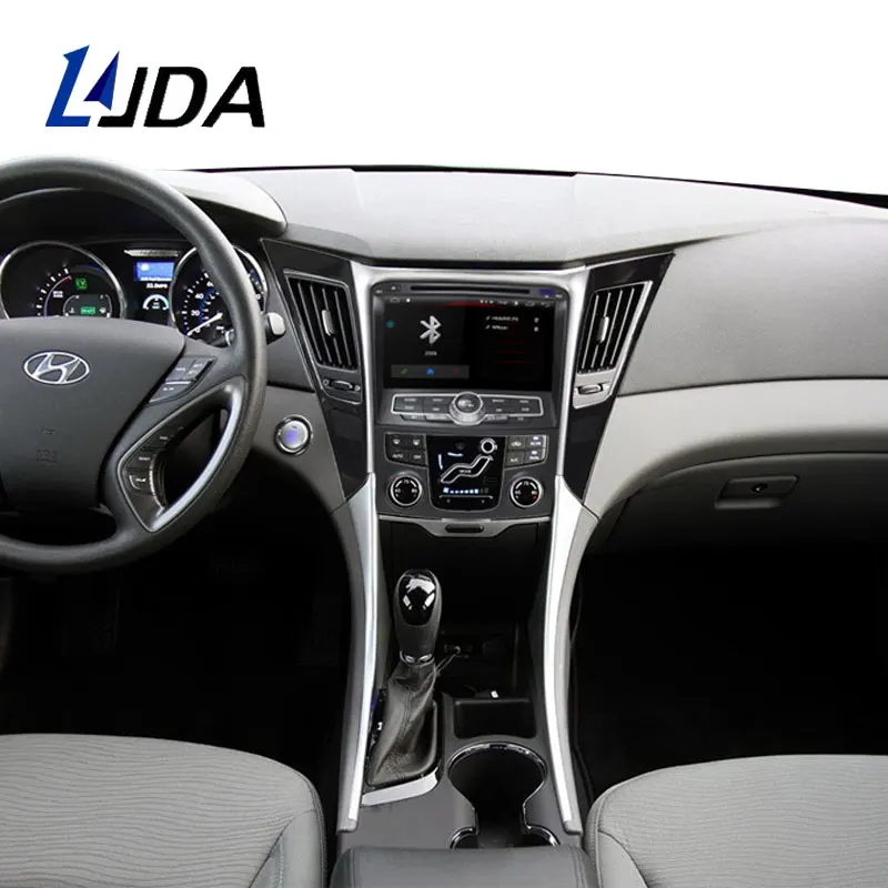 Cheap LJDA Android 9.1 Car dvd player for HYUNDAI SONATA 2012 2013 2014 2Din Car Radio gps navigation stereo multimedia WIFI autoaudio 5