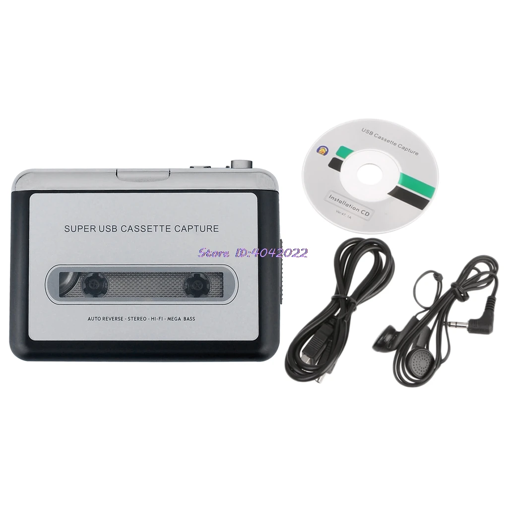 Mini-USB аудио рекордеры кассеты конвертер для MP3 cd плееры PC Портативный