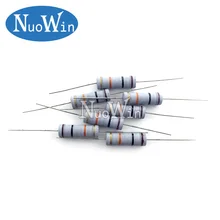 10 шт. 5 Вт металлооксидный пленочный резистор 5% 1R~ 10 м 100R 220R 330R 1K 2,2 K 3,3 K 4,7 K 10K 22K 47K 100K 1 м 100 220 330 Ом углеродная пленка