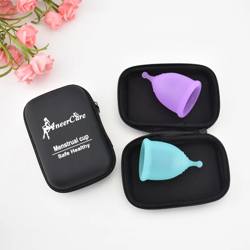 copa menstrual de silicona medica