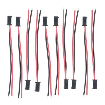 

20pairs 2pin LED Connector Male/female JST SM 2 Pin Plug Connector Wire cable for led strip light Lamp tape Driver CCTV 20%Off