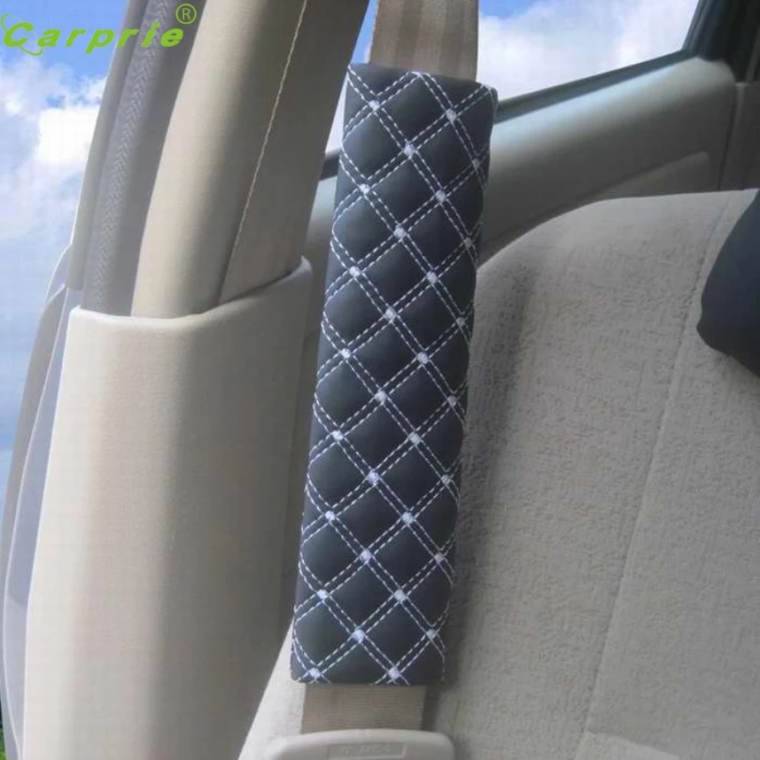 

CARPRIE New 1 Pair Car Safety Seat Belt Shoulder Pads Cover Cushion Harness Pad J#0522