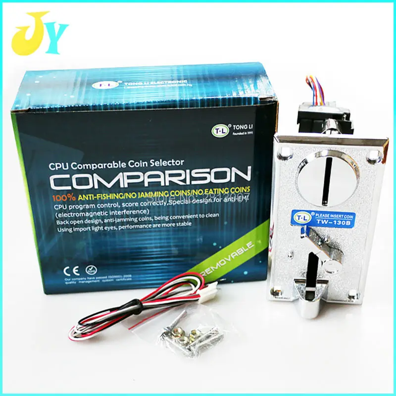 

TW-130B CPU сопоставимый акцептор монет/монета Мех/монета селектор-аркадные части/аркадные аксессуары для аркадной игры, торговый автомат