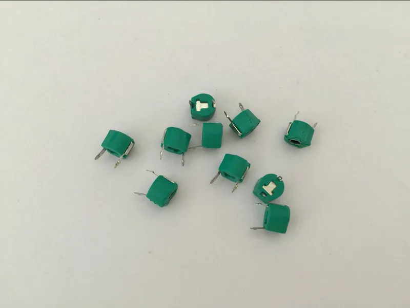 10PCS 6mm 100v Ceramic Trimmer capacitor Variable capacitors Sample