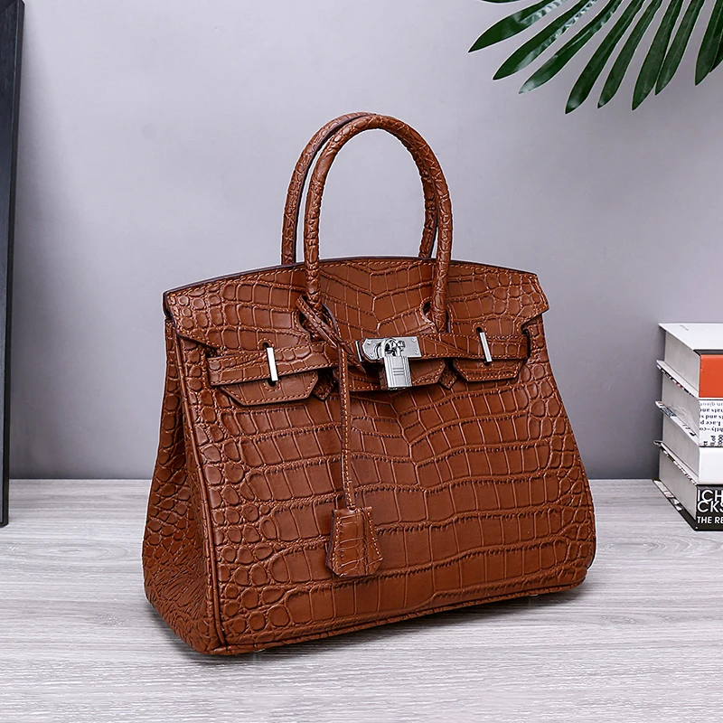 

Fashion Genuine Leather Women Shoulder Bags Famous Brand Ladies Handbag Luxury Female Designer Crossboby Bag Girl Bolsa Feminina