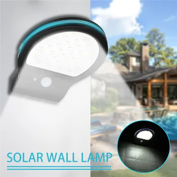 

38 LED Solar Lamps PIR Motion Sensor Light Garden Security Lamp Outdoor Waterproof IP54 Light Three Modes