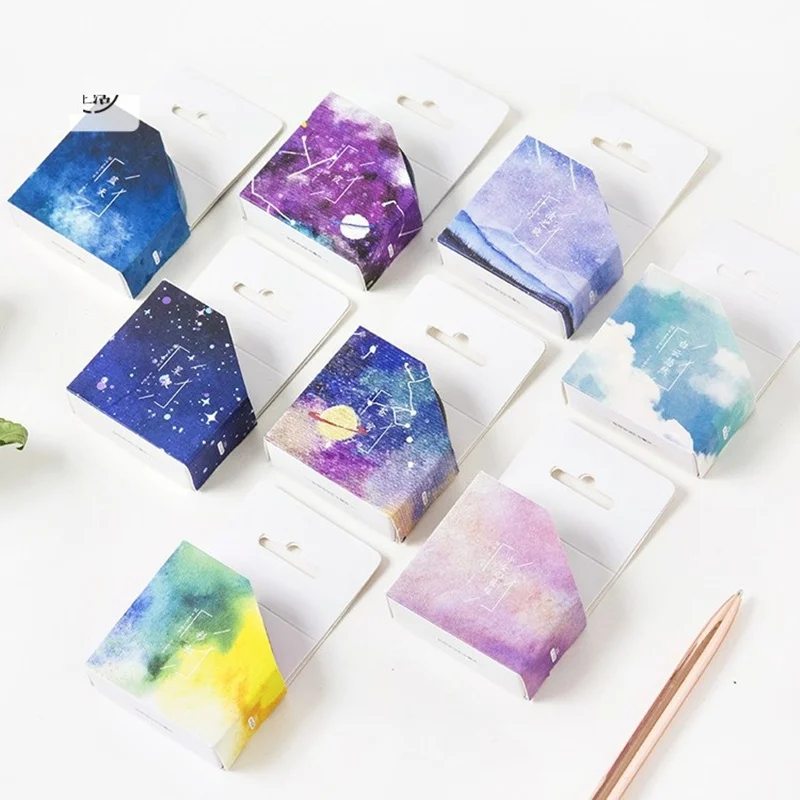 24 шт./лот бумажная Васи лента Starry sky декоративные цветные Маскировочные ленты 15 мм
