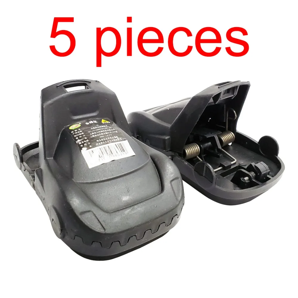 

5 Piece Snap Spring Rat Trap Mice Mouse Traps Mousetrap