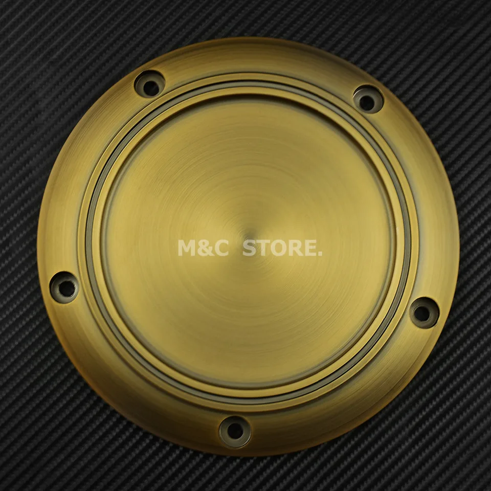 Retro Brass Derby Cover Timing Timer Cover engine cover For