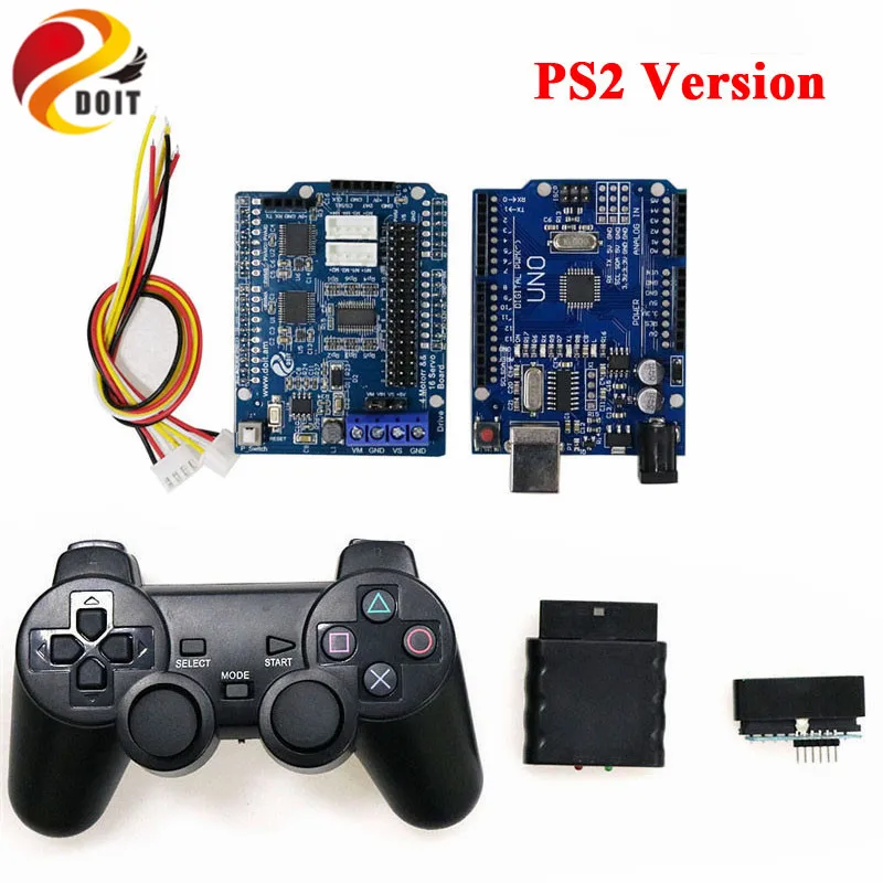 T200 핸들/블루투스/wifi rc 제어 로봇 탱크 섀시 자동차 키트 arduino uno r3, 4 도로 모터 드라이버 보드, wifi 모듈