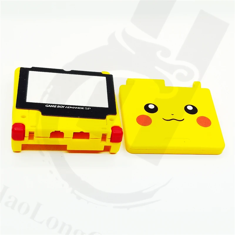 

DIY Game Accessories For GameBoy Advance SP For GBA SP shell Housing Case Cover cartoon Edition Replacement Shell screen button