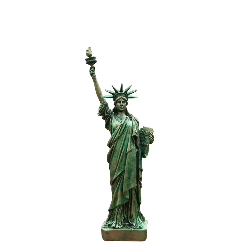 Small statue of Liberty statues for home office decatoin, reisn