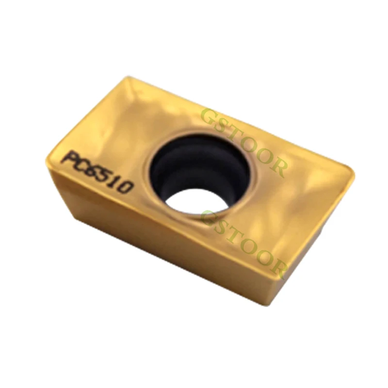 

Korloy 10PCS APKT1604PDSR PC6510 external turning tools inserts material high quality hard alloy for machining steel