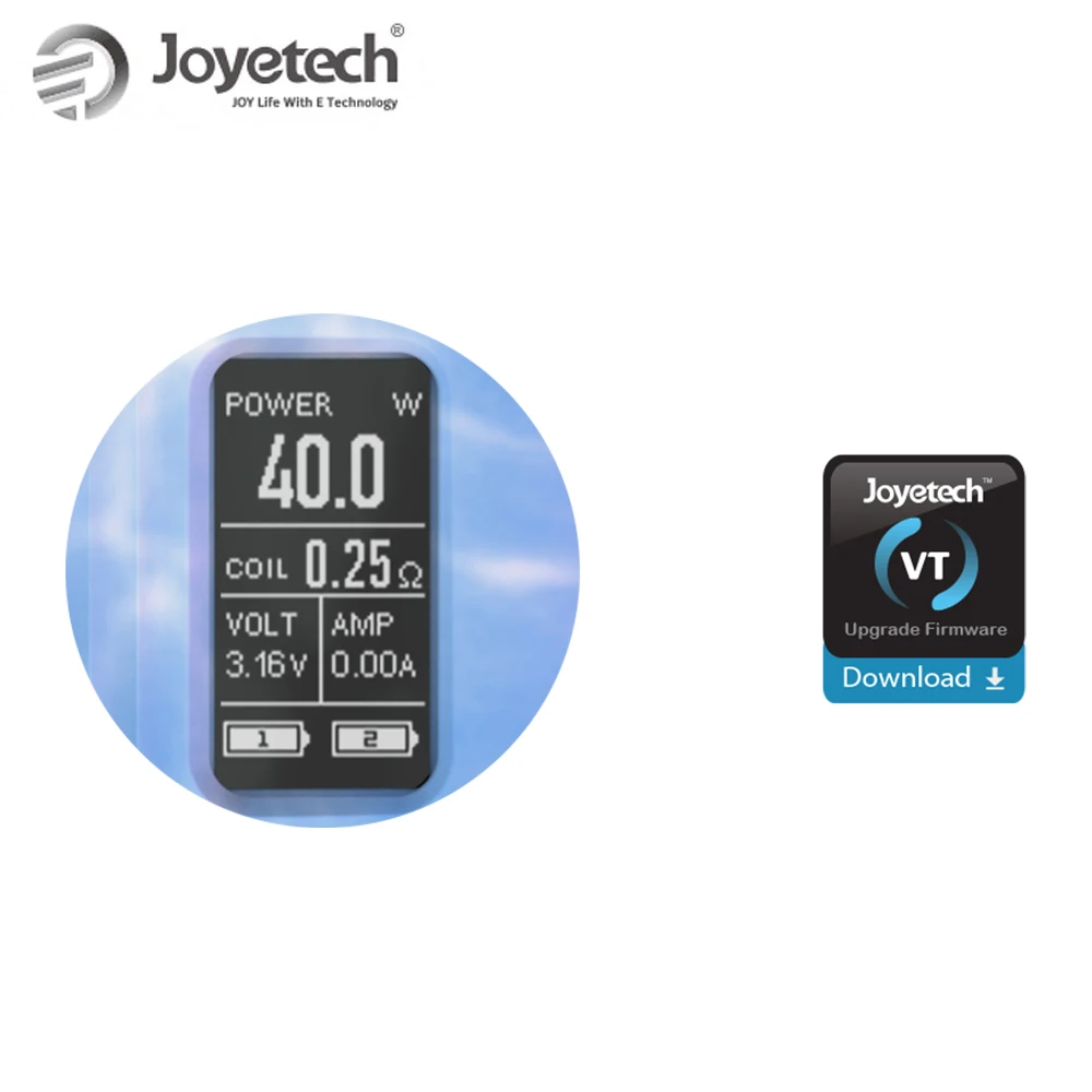 Оригинальный Joyetech Espion Tour Box Mod 220 Вт Выходная мощность/температура (NI/TI/SS)/TCR MOD