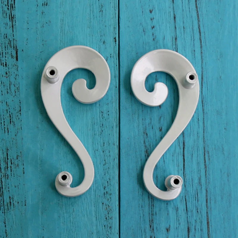 4 шт. жемчужные белые дверные шкафы|door handle kitchen|handle assistdoor post |