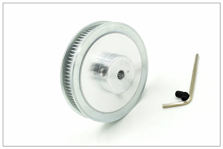 POWGE 5 шт. 80 зубцов 2GT зубчатый шкив отверстие 5/6/6.35/8/10 мм подходит для W = 6/10 GT2 Ремень