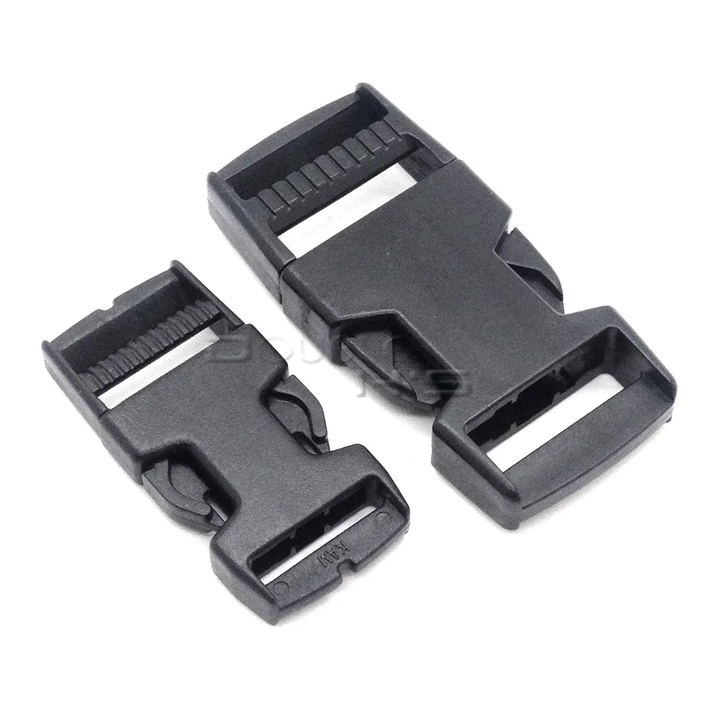 5pcs/lot Plastic Strong Side Release Buckle For Backpack Straps Travel