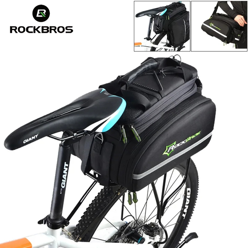 ROCKBROS Fietsen Fietstas Grote Capaciteit Slijtvastheid Stof Schouder Pack Duurzaam Fiets Zadel Tassen Accessoires ROCKBROS Fietsen Fietstas Grote Capaciteit Slijtvastheid Stof Schouder Pack Duurzaam Fiets Zadel Tassen Accessoires