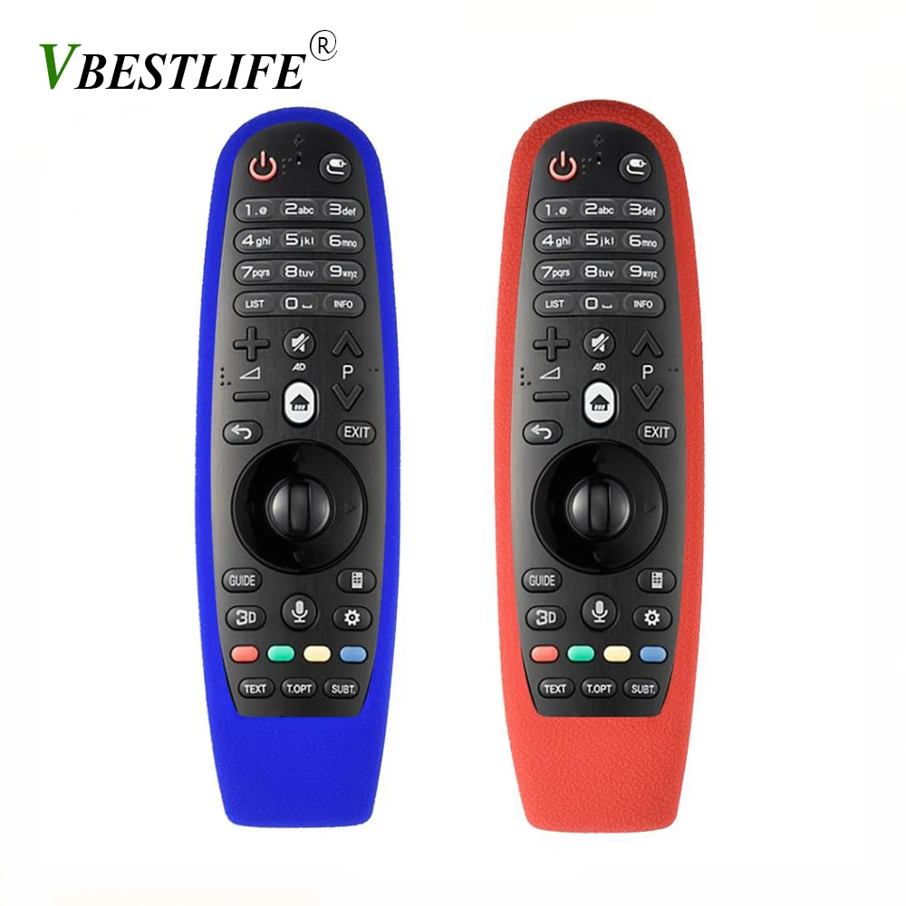 

VBESTLIFE Soft Silicon Case For LG Smart TV Remote Control Case Protective Skin For LG AN-MR600 Smart TV Remote Control Cover