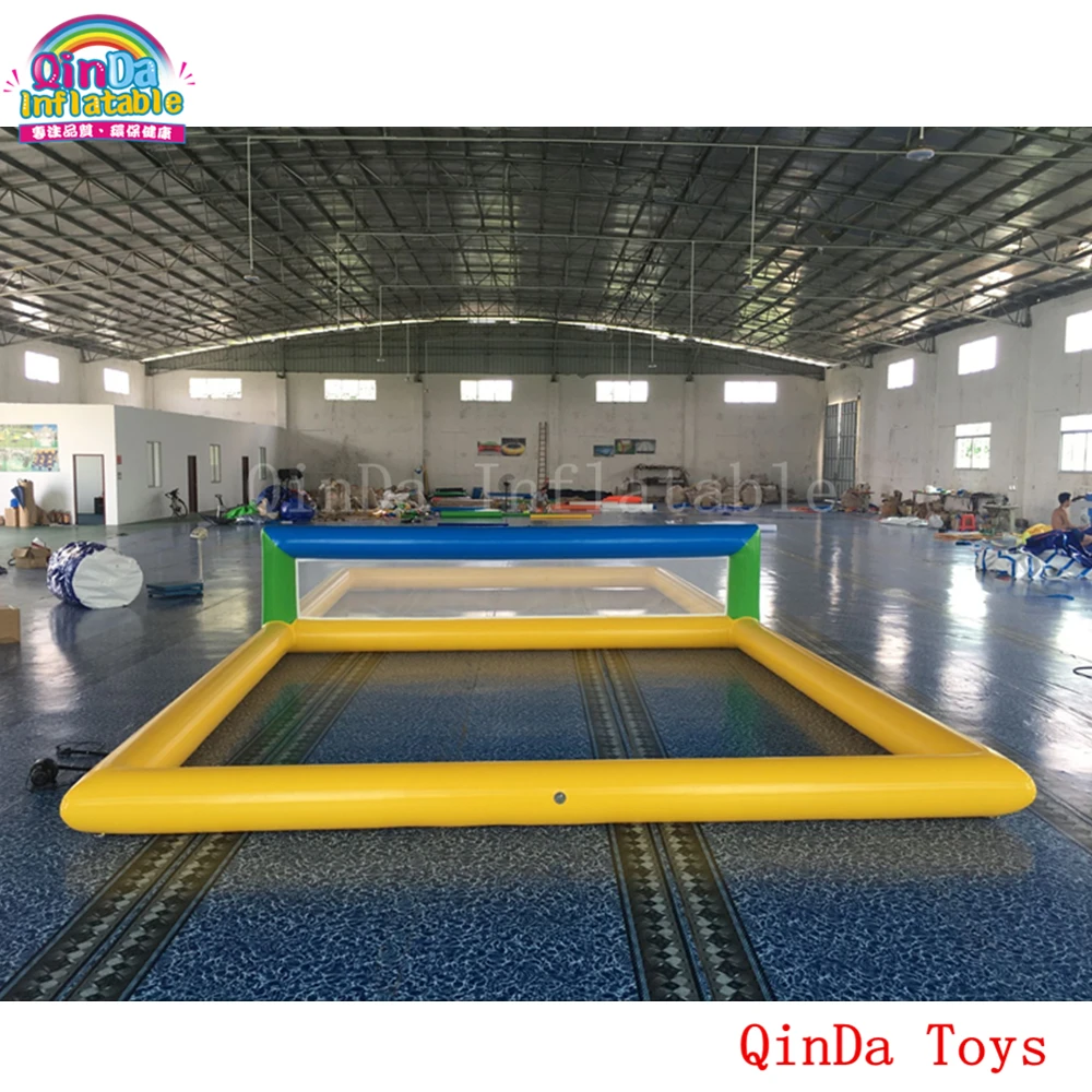 

Giant Inflatable Aqua Sports Volleyball Game Inflatable Beach Volleyball Court For Kids And Adults