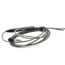 High Quality 1m Replacement Extension Stereo Audio Cable Cord for Sennheiser IE800 IE 800 Headphone Ear Bud