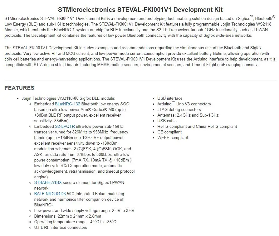 STEVAL-FKI001V1 INFO
