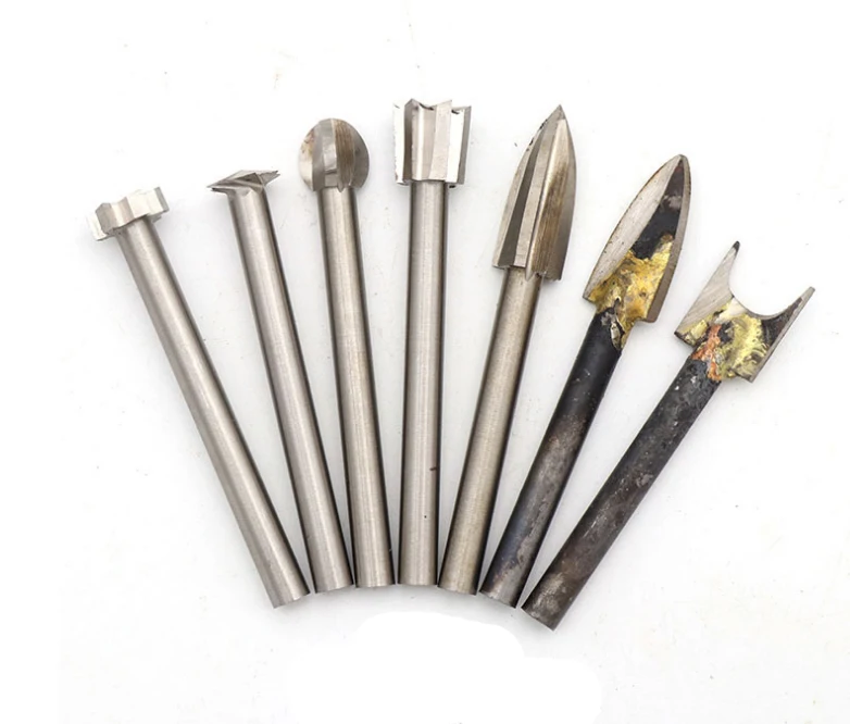 6mm handle Root carving tool electric woodworking knife wood carving knife woodworking milling cutter wood carving grinding h
