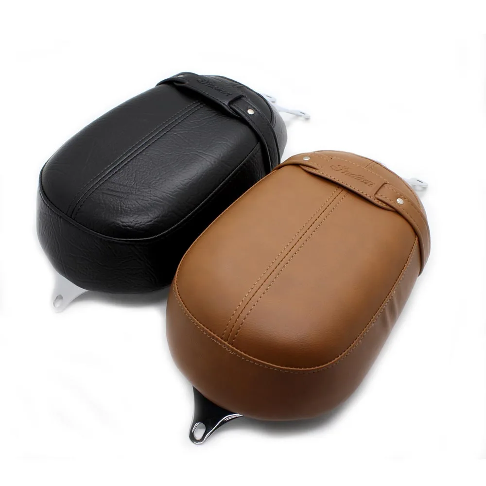 Motorcycle Seat Cushion Modification Leather Cushion Comfortable Rear Seat Accessories For Indian Scout Sixty2014