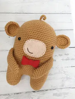 

crochet toys amigurumi little monkey