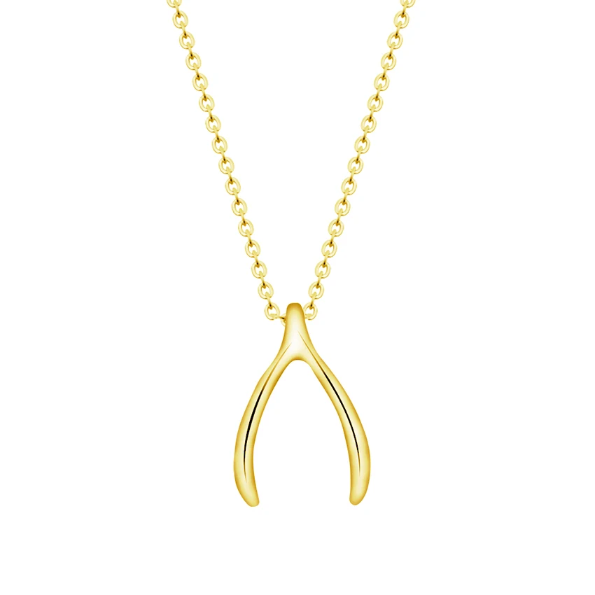 

ACEBFEET Women Necklace Steampunk Long Chain Wishbone Pendant Necklace Round Reiki Chakra Luck Kolye Gift Animation