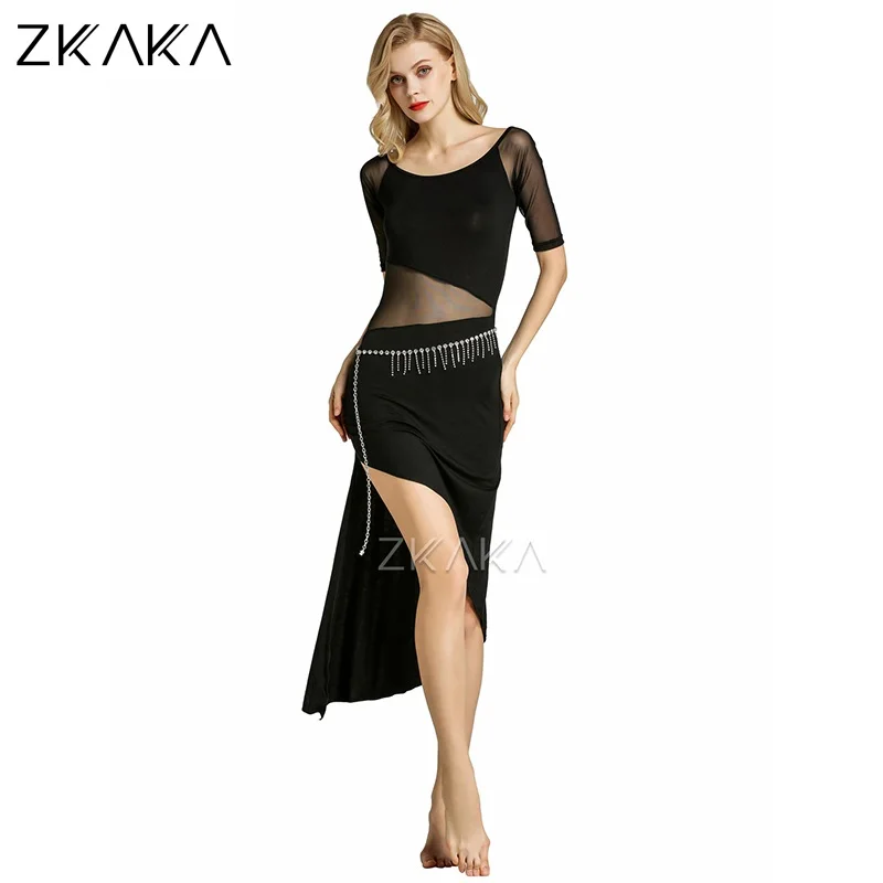ZKAKA Belly Dance Mesh Dress | Тематическая одежда и униформа