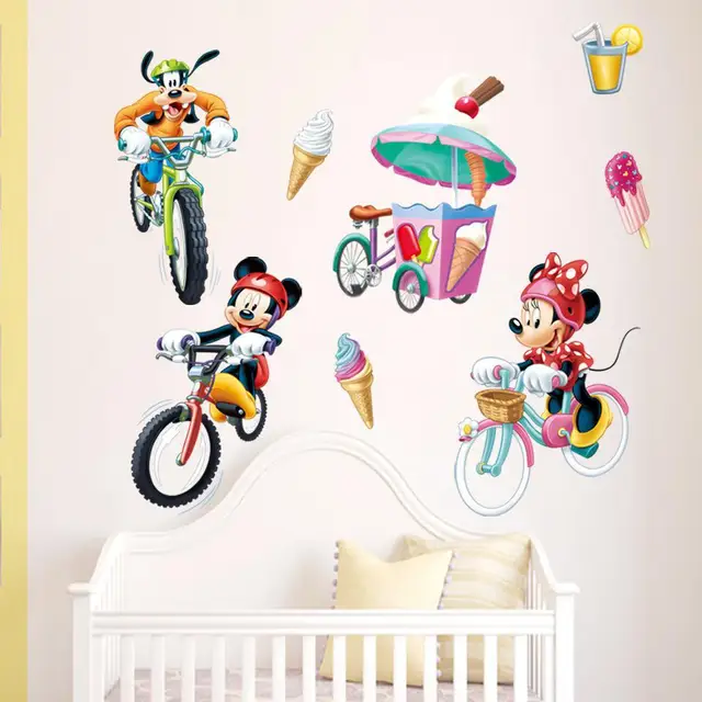 New Mickey Mouse Children S Furniture Wall Stickers For Kids Rooms New Mickey Mouse Children S Furniture Wall Stickers For Kids Rooms Decals Vinyl Tree Border