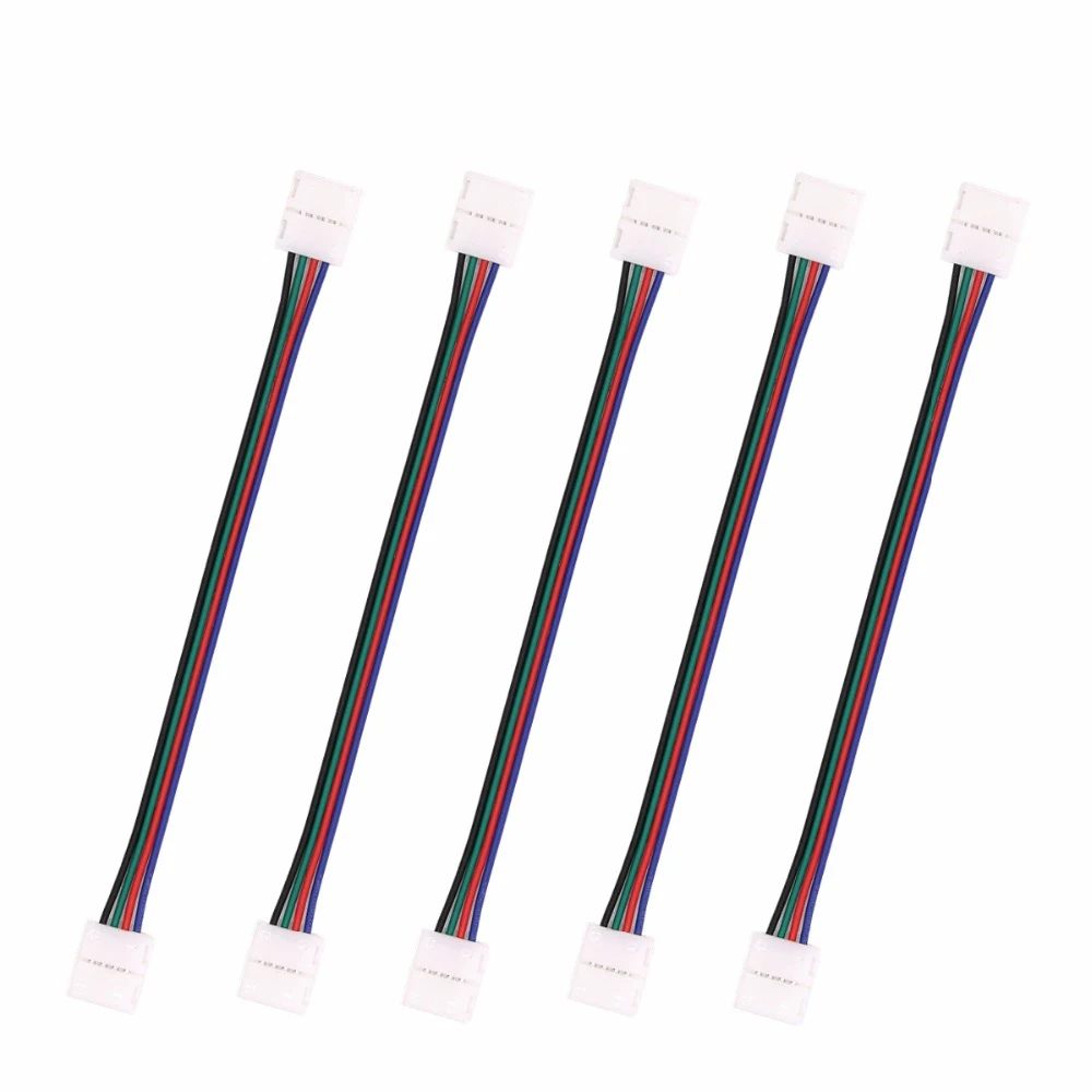 Светодиодная лента 4pin 5pin RGB RGBW для SMD 5050 гибкая неоновая 5 шт./лот|Соединители| |