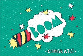 

Laeacco Children Comics Boom Star Pattern Photographic Backgrounds Customized Photography Backdrops For Photo Studio