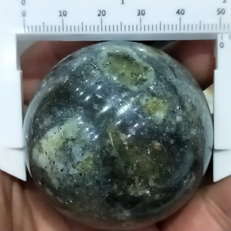 DHXYZB 45-65 мм Природный камень опал сфера Кристалл кварц шар рок камни и минералы Рэйки, лечение чакры домашний декор - Цвет: about 50mm
