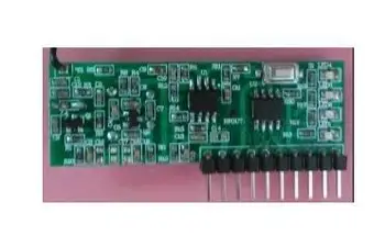 

Free Shipping! Super-regenerative receiver band PT2260 EV1527 dual pair decoded output remote control button module sensor