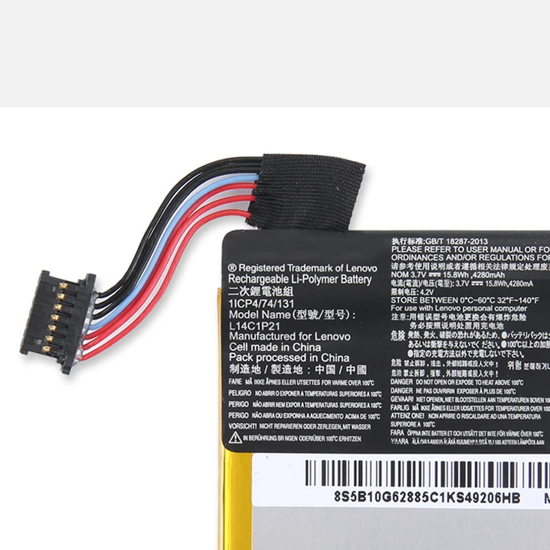 Высококачественный аккумулятор L14C1P21 для lenovo MIIX 3 MIIX3-830 серии 4280 мАч